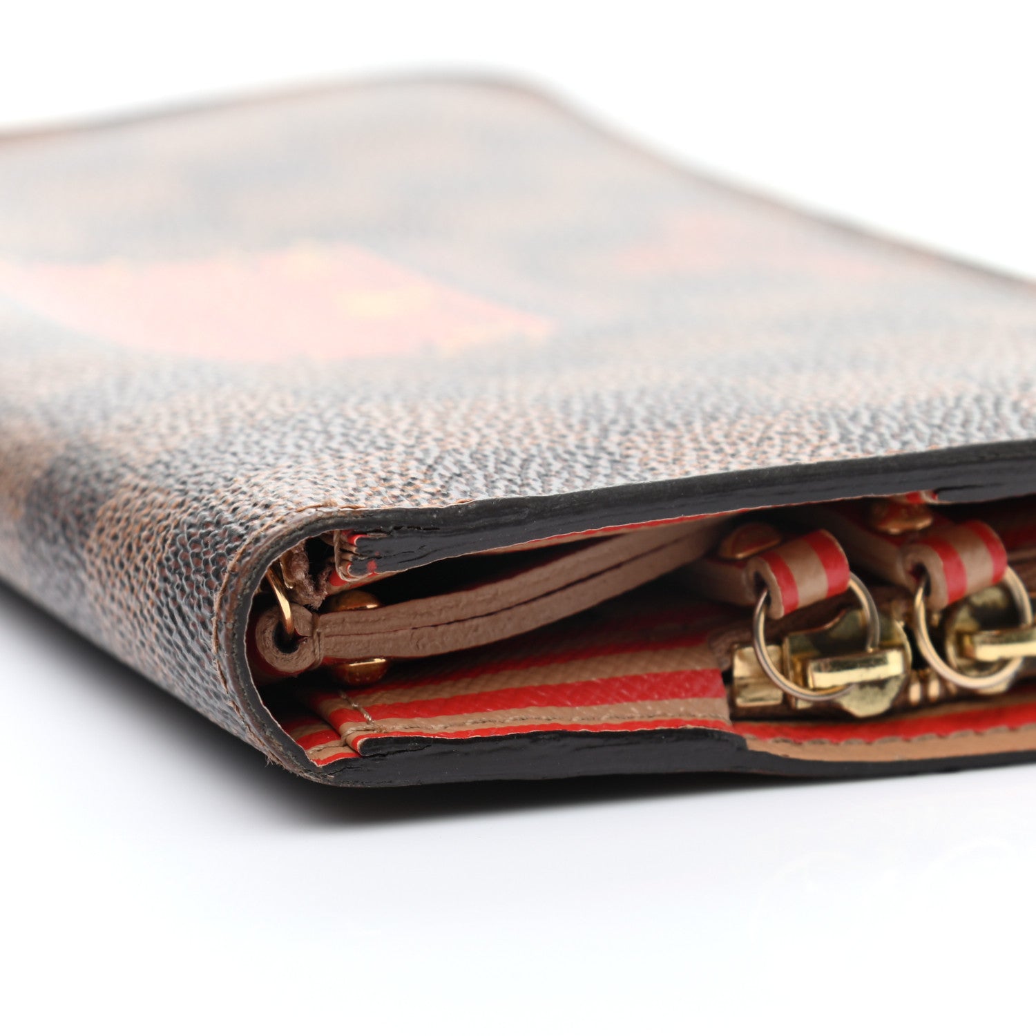 Louis Vuitton Damier Ebene Trunks and Locks Insolite Wallet 20 of 20