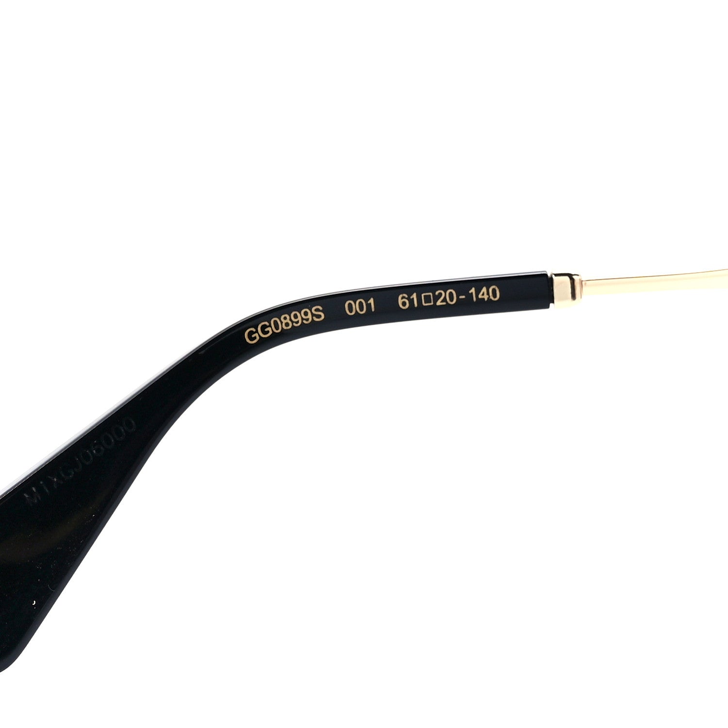 Gucci Crystal Oversize Hollywood Forever Sunglasses GG0899S Gold Violet 5 of 9