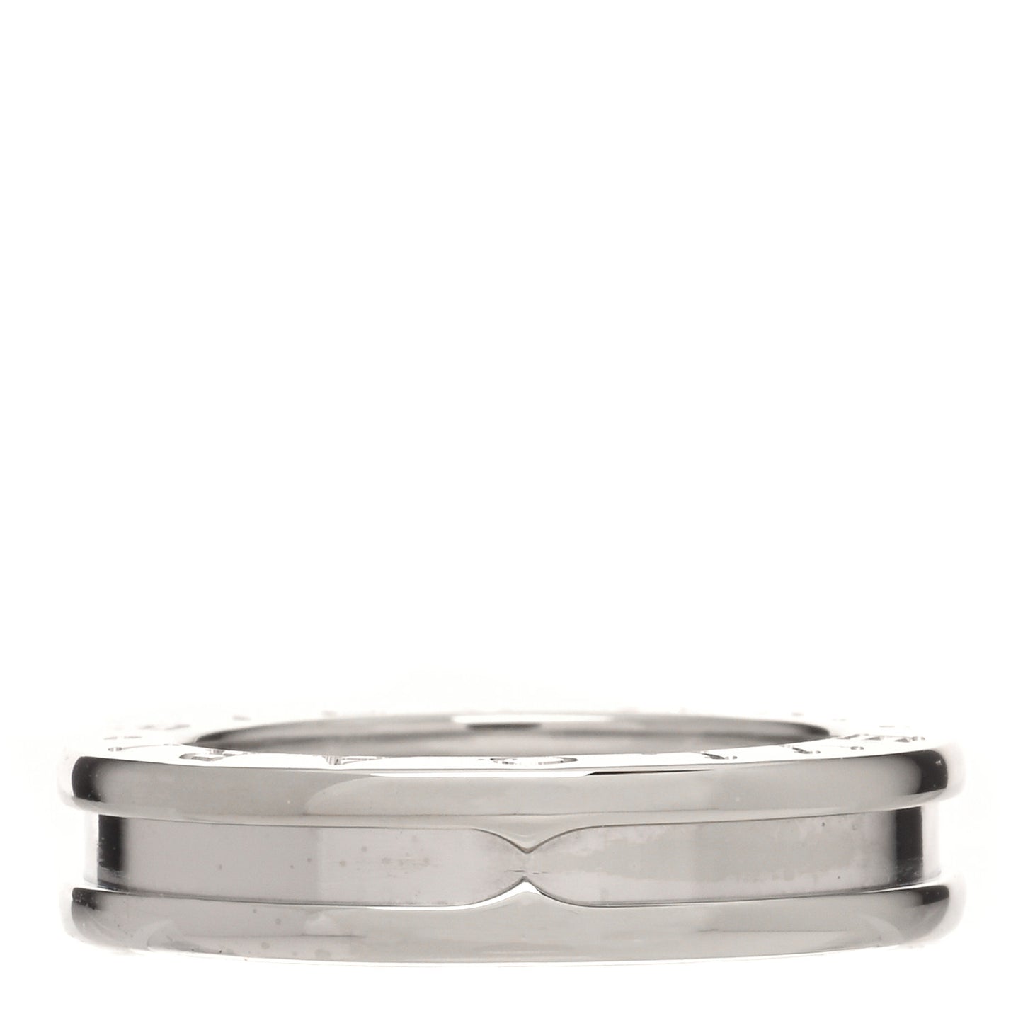 18K White Gold B.Zero1 One-Band Ring 48 4.5