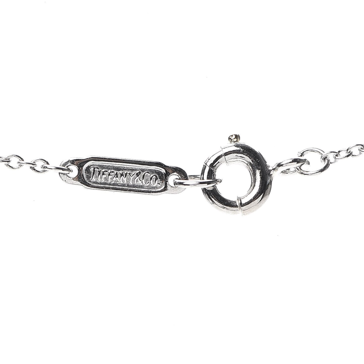 Platinum Diamond .17ct Solitaire Pendant Necklace