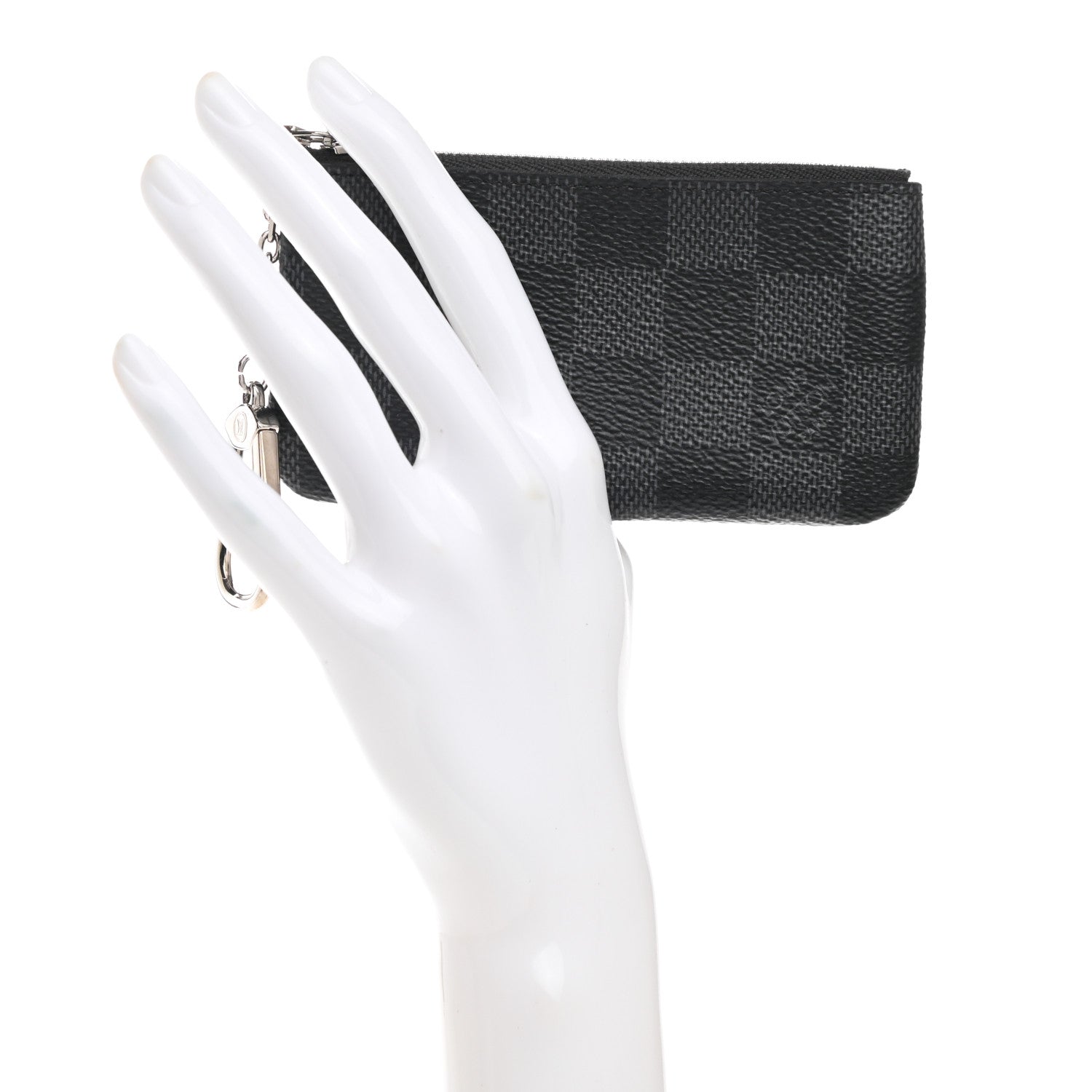 Louis Vuitton Damier Graphite Key Pouch 2 of 7