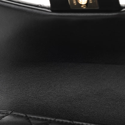 Chanel Lambskin Quilted Small My Precious Flap Black 10 of 11