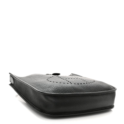 Hermes Taurillon Clemence Evelyne PM Black 4 of 13
