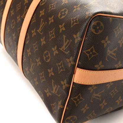 Louis Vuitton Monogram Keepall Bandouliere 45 9 of 12