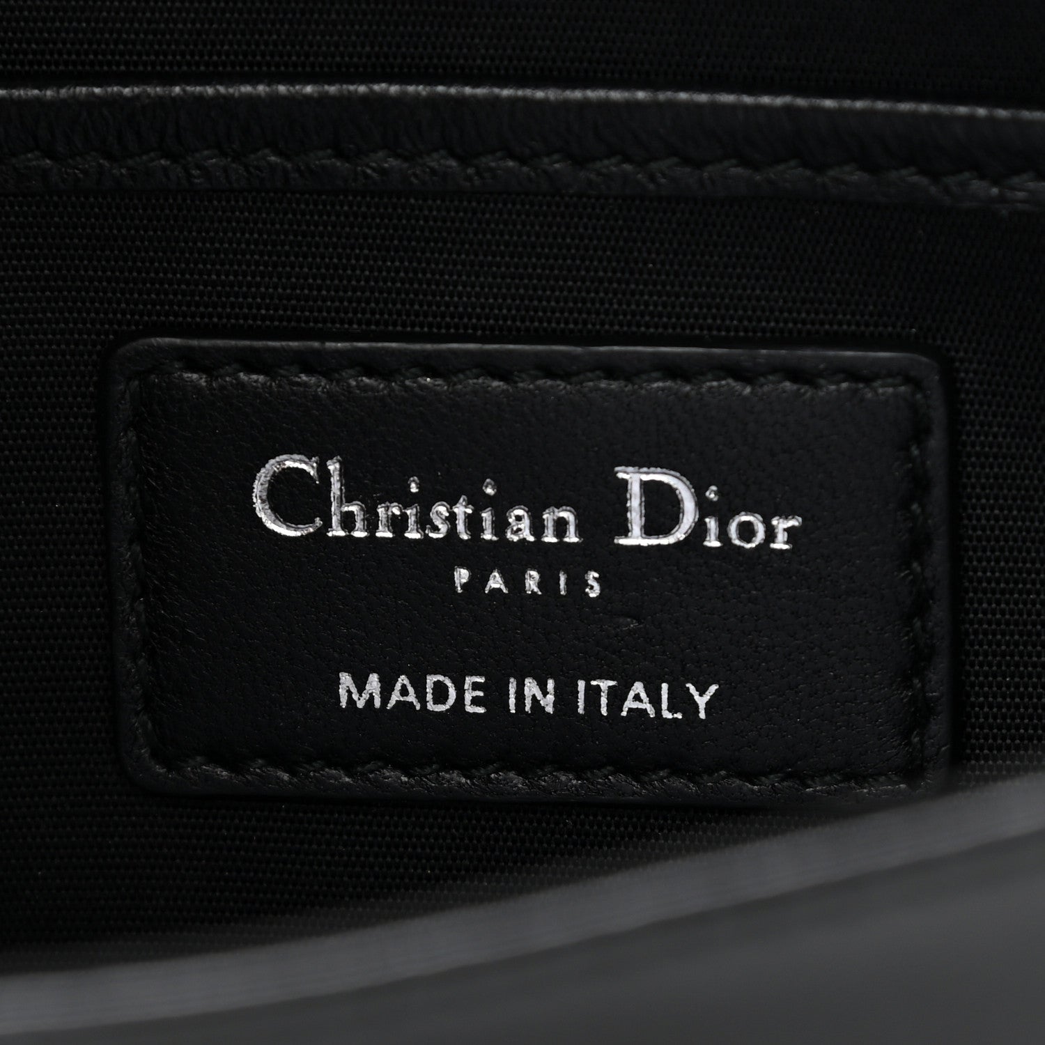 Christian Dior Lambskin Cannage Lady Dior Convertible Clutch Black 6 of 21
