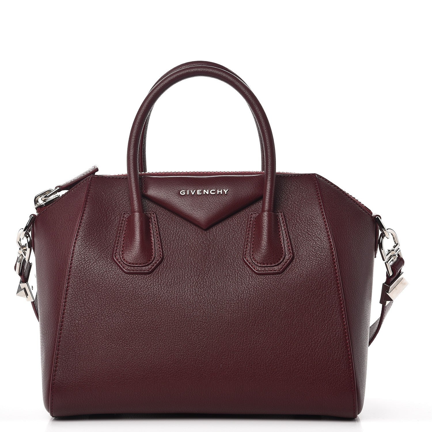 Givenchy Sugar Goatskin Small Antigona Oxblood 1 of 11