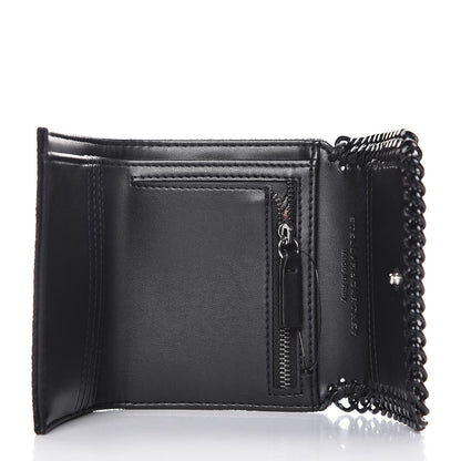 Stella McCartney Shaggy Deer Small Falabella Wallet Black 5 of 6