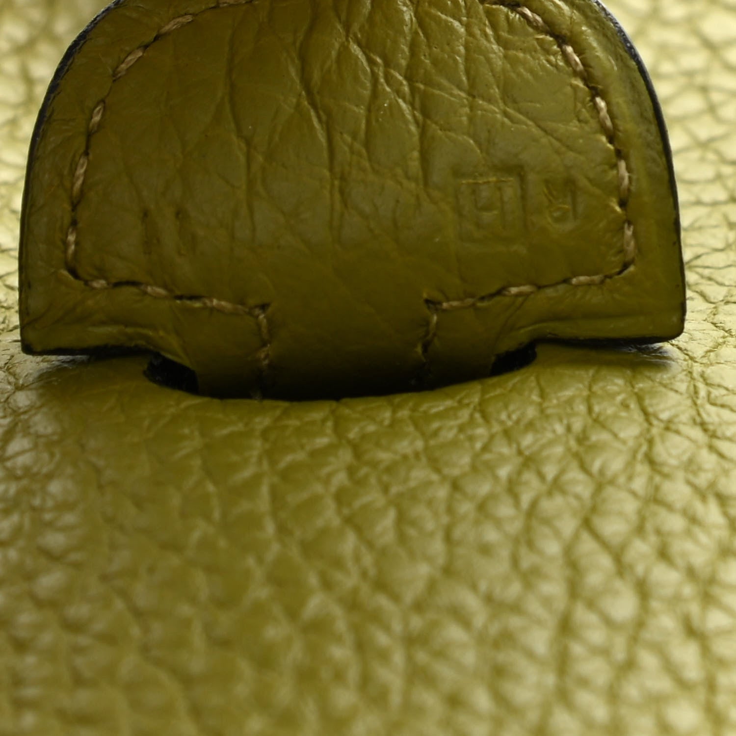 Hermes Taurillon Clemence Evelyne II PM Vert Chartreuse 7 of 9