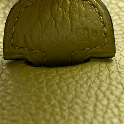 Hermes Taurillon Clemence Evelyne II PM Vert Chartreuse 7 of 9