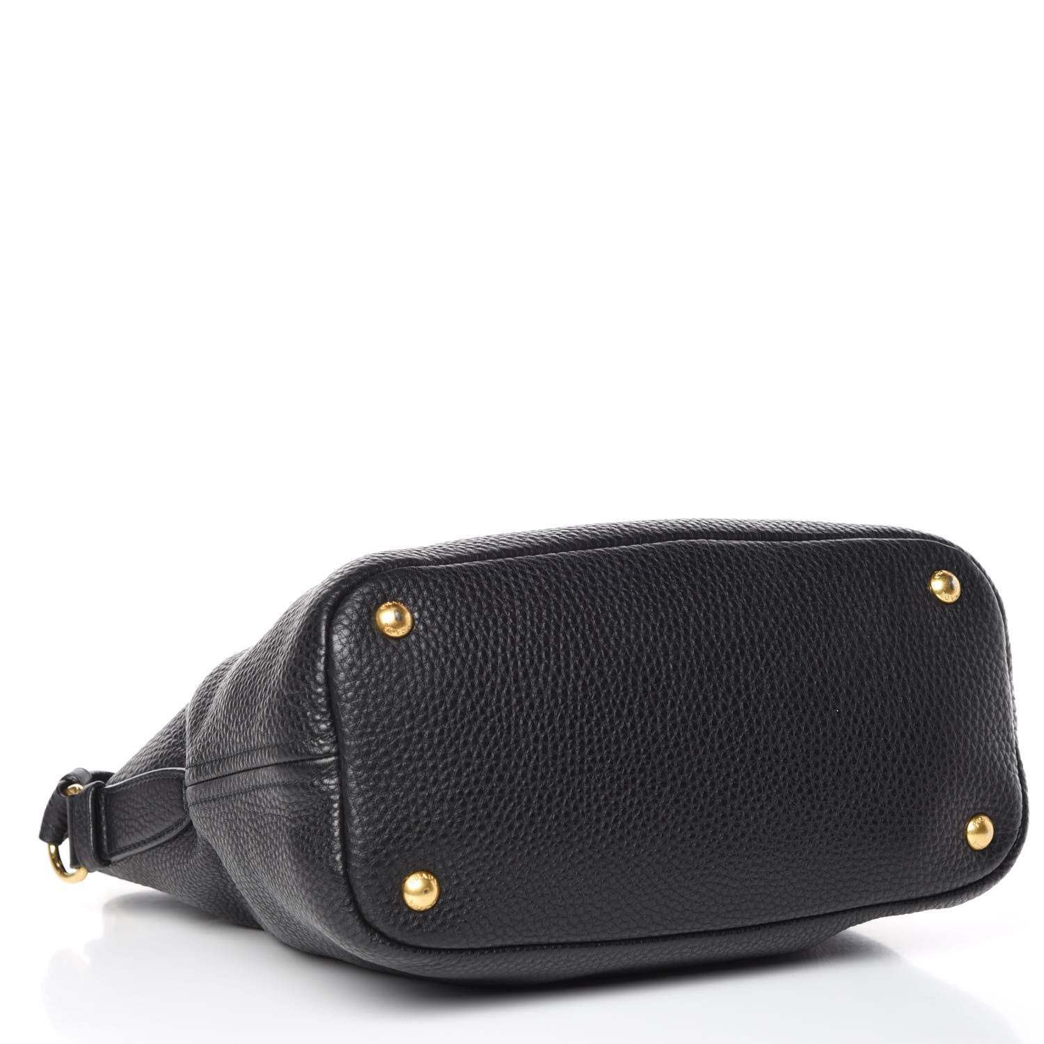 Prada Vitello Daino Hobo Black 4 of 12