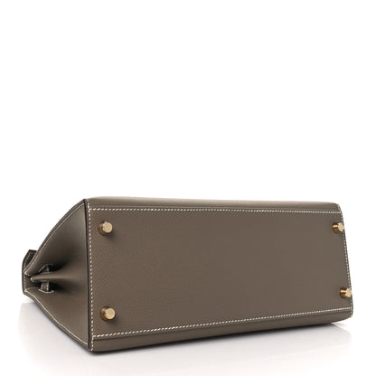 Hermes Epsom Kelly Sellier 28 Etoupe 4 of 10