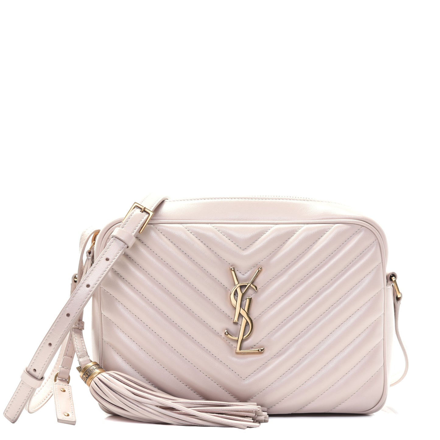 Calfskin Matelasse Monogram Lou Camera Bag Washed Light Pink