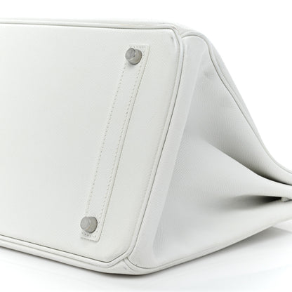 Hermes Epsom Birkin 35 White 8 of 19