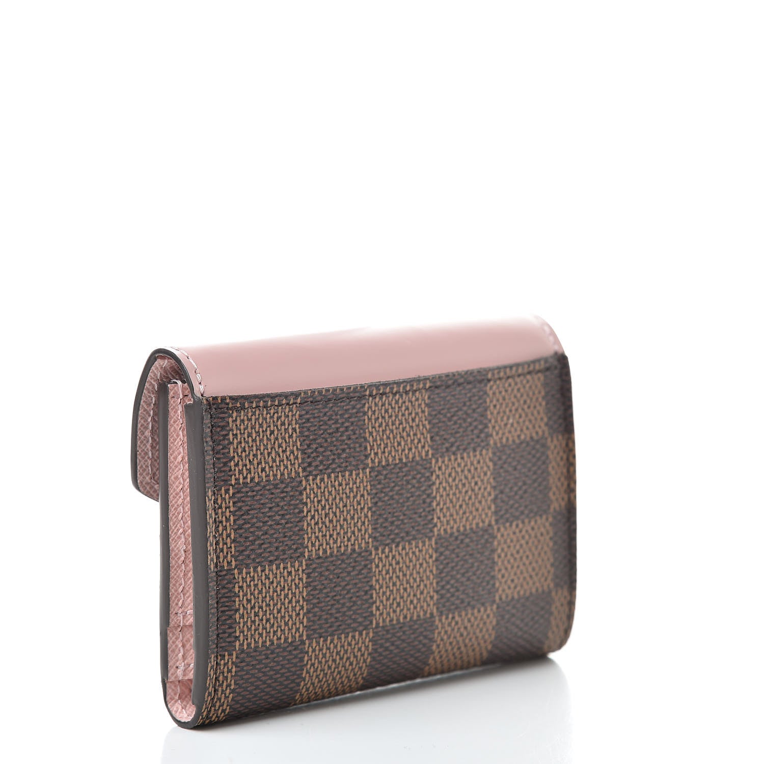 Louis Vuitton Damier Ebene Zoe Wallet Rose Ballerine 3 of 8
