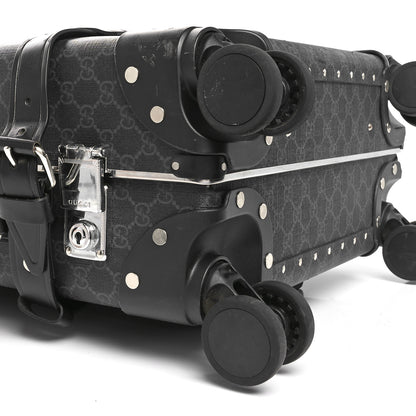 Gucci GG Supreme Monogram Globe-Trotter Carry-On Black 7 of 9