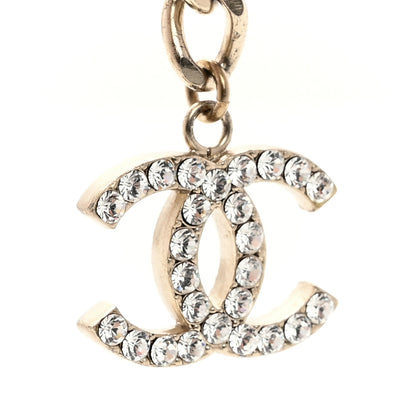 Chanel Pearl Crystal Beaded Camellia Chain Belt Gold White 5 of 5