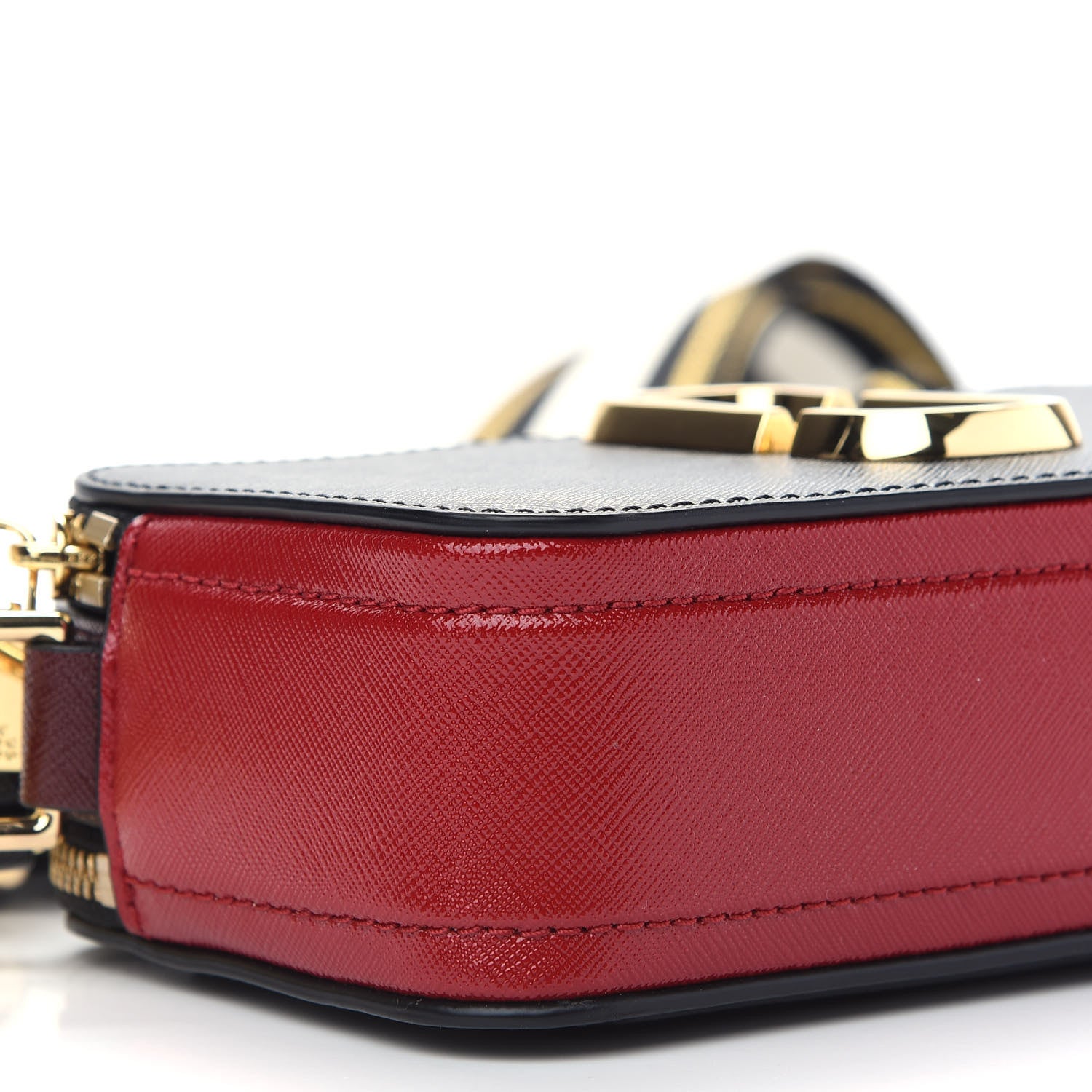 Marc Jacobs Saffiano Snapshot Camera Bag Black Multi 7 of 8