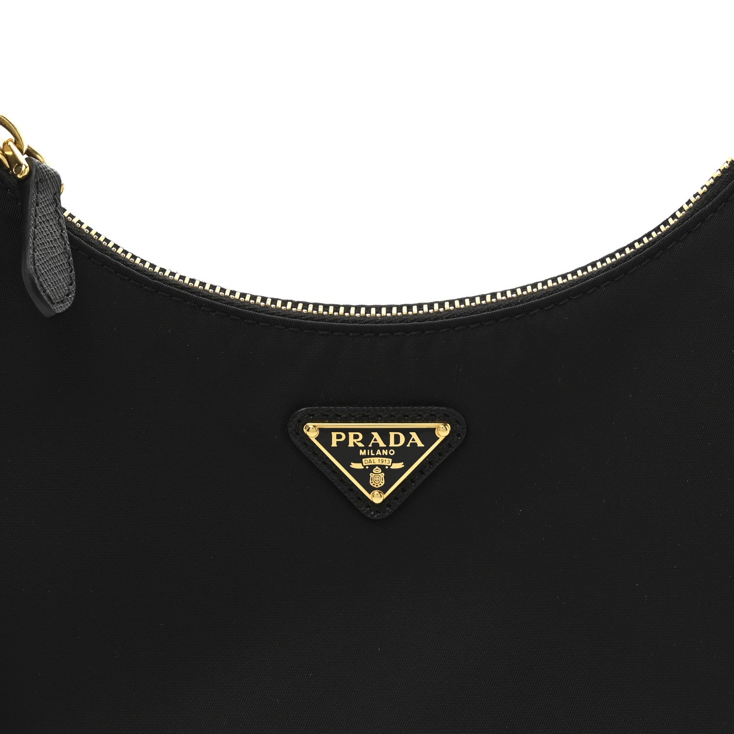 Prada Nylon Re-Edition 2005 Shoulder Bag Black 7 of 10
