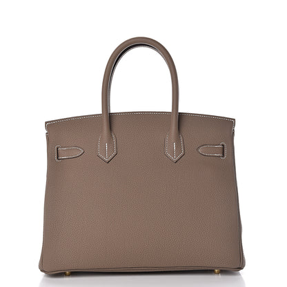 Hermes Togo Birkin 30 Etoupe 4 of 33