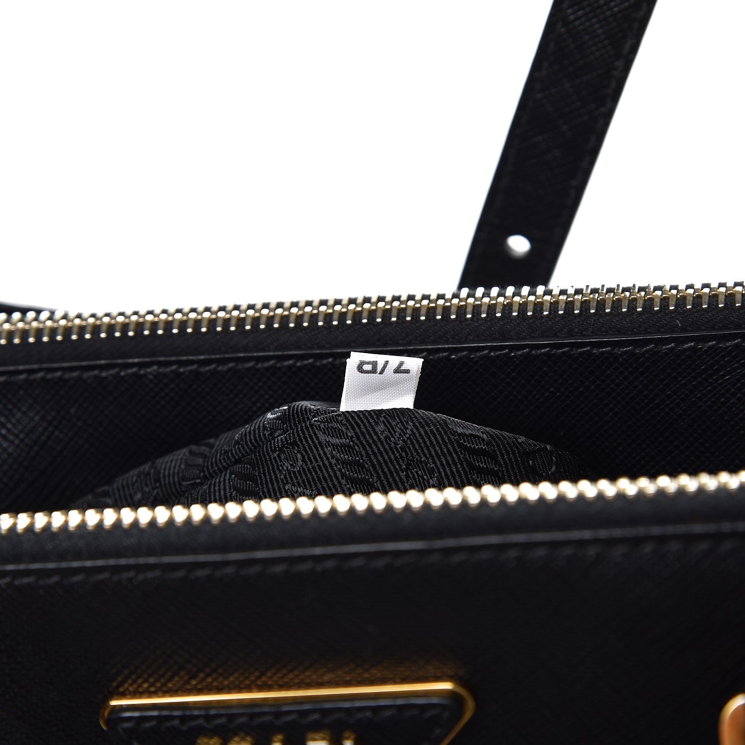 Prada Saffiano Medium Galleria Double Zip Tote Black 7 of 11