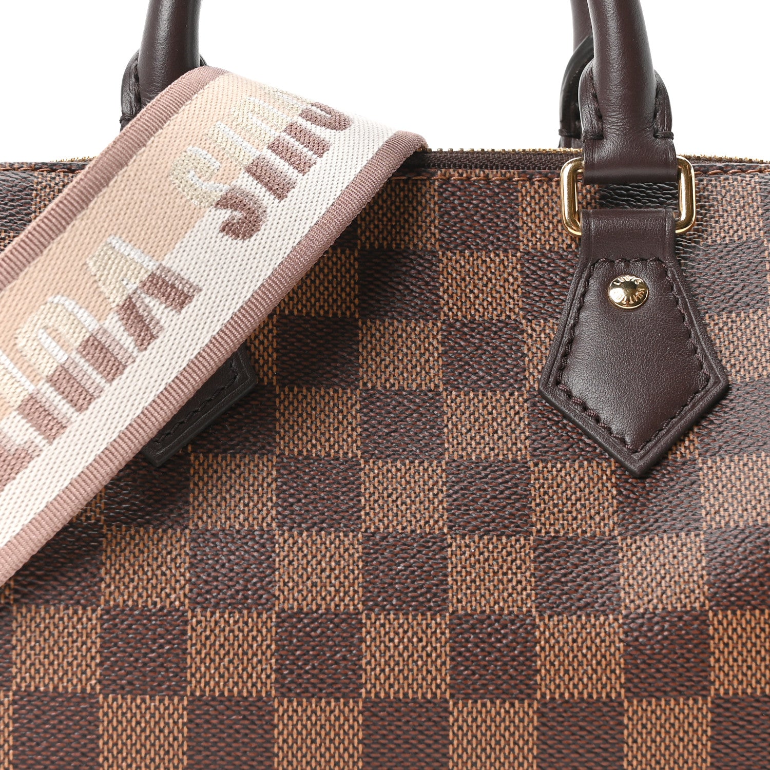 Louis Vuitton Damier Ebene Speedy Bandouliere 20 6 of 9