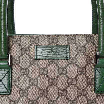 Gucci GG Plus Monogram Small Vertical Tote Green 14 of 14