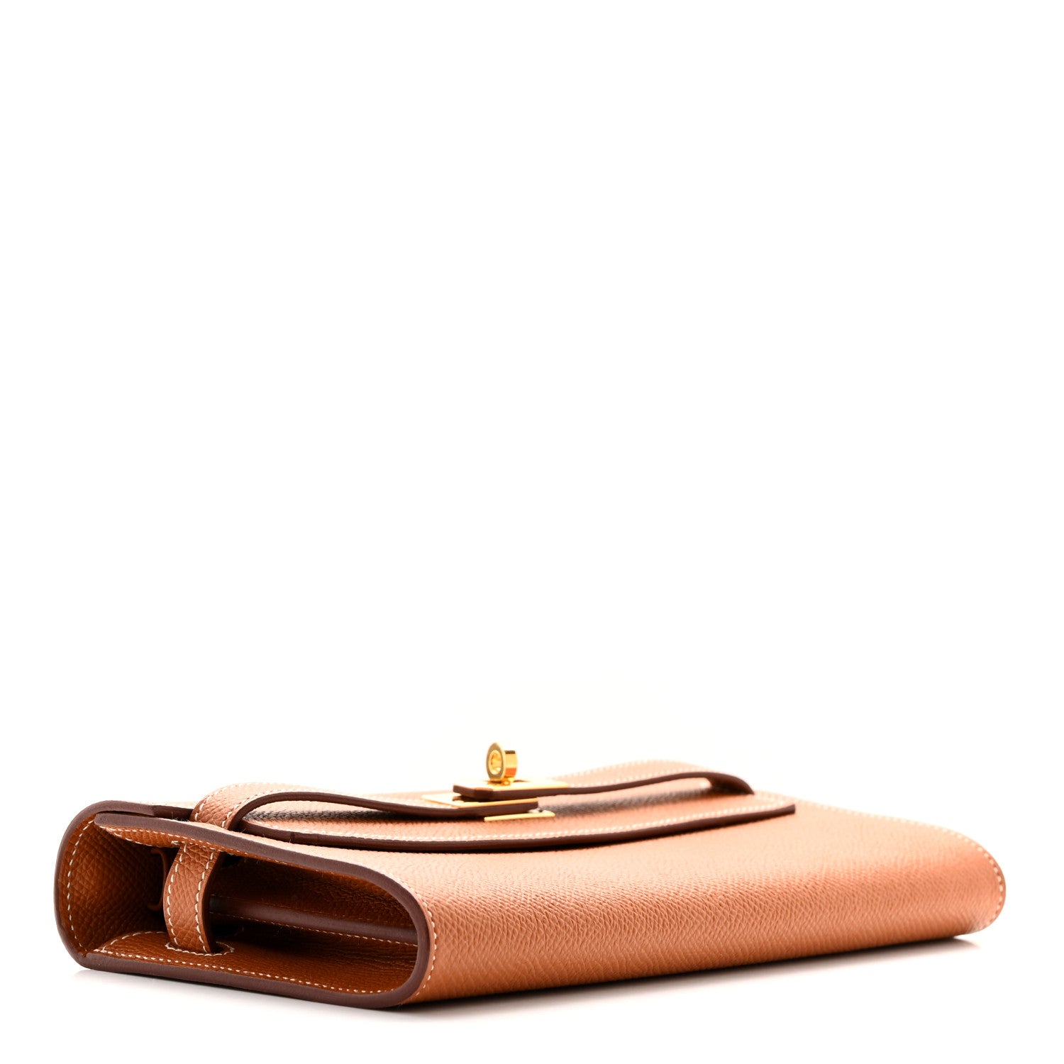 Hermes Epsom Kelly Wallet To Go Gold 4 of 10