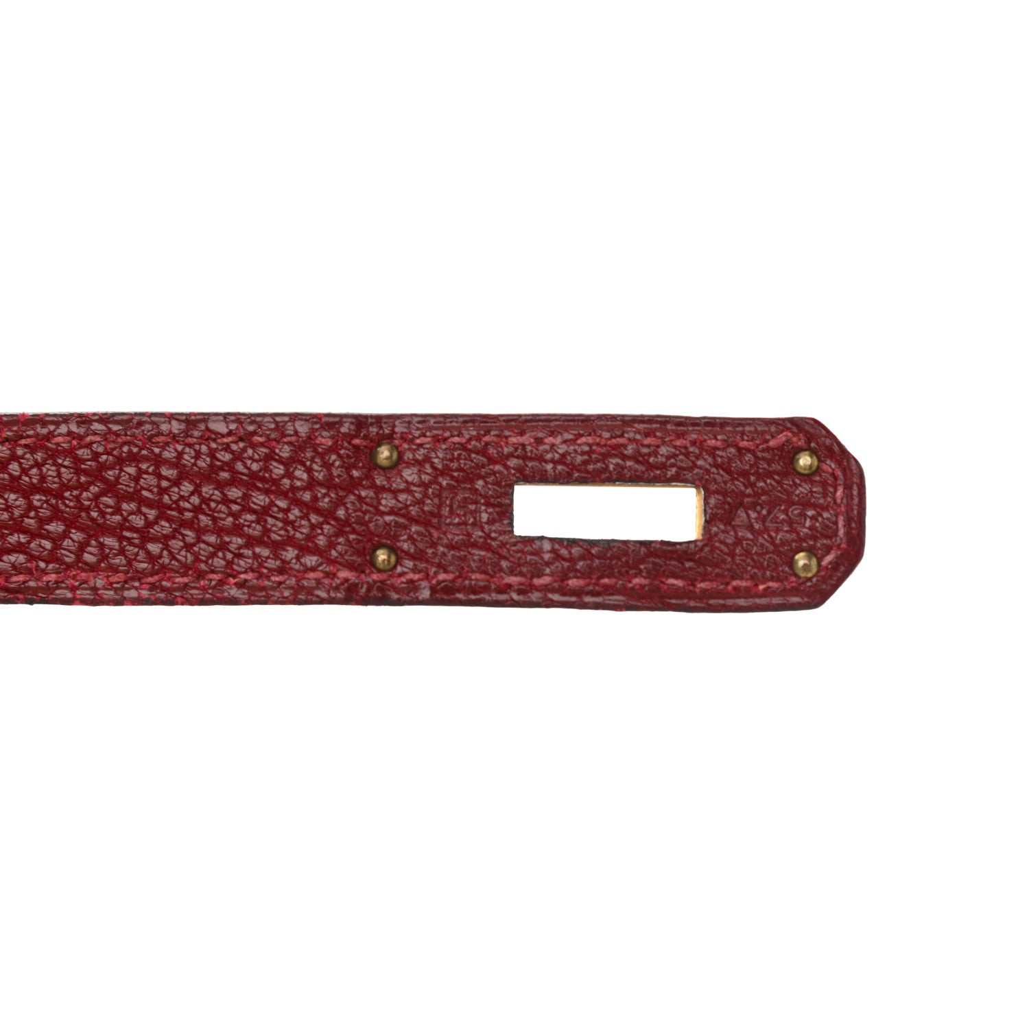 Hermes Chevre de Coromandel Birkin 35 Rouge H 7 of 20