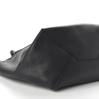 Celine Soft Grained Calfskin Medium Belt Cabas Phantom Black 6 of 10
