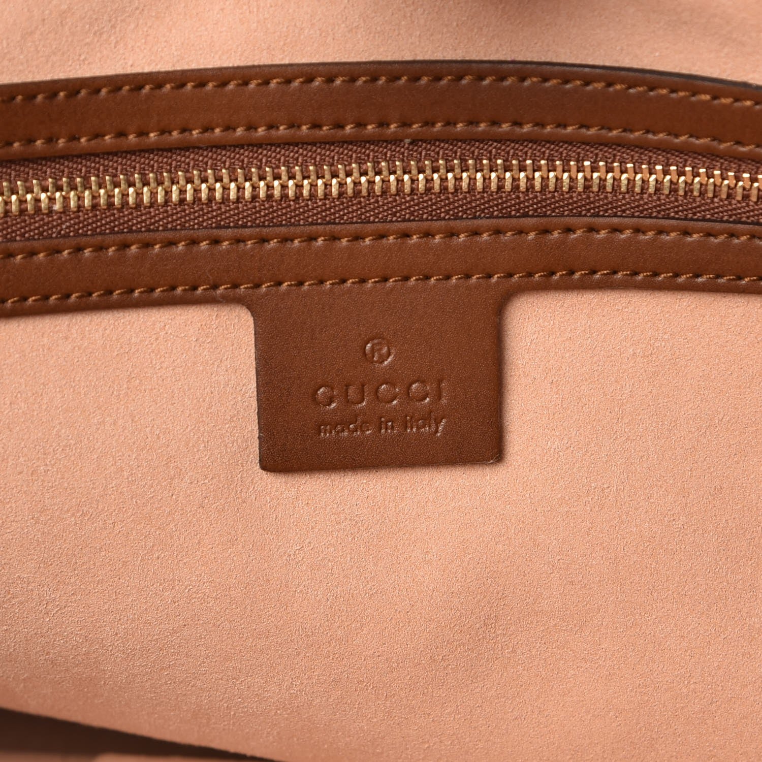 Gucci Soft GG Supreme Monogram Medium Crossbody Tote Beige Cuir 6 of 8