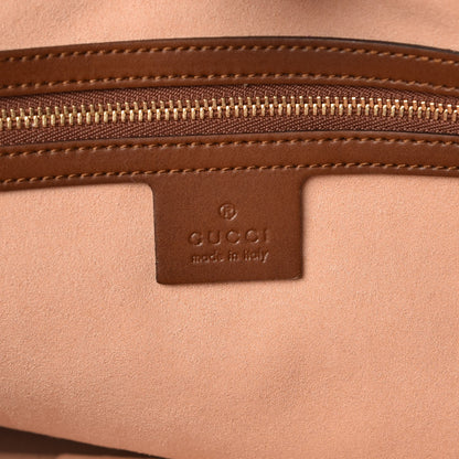 Gucci Soft GG Supreme Monogram Medium Crossbody Tote Beige Cuir 6 of 8