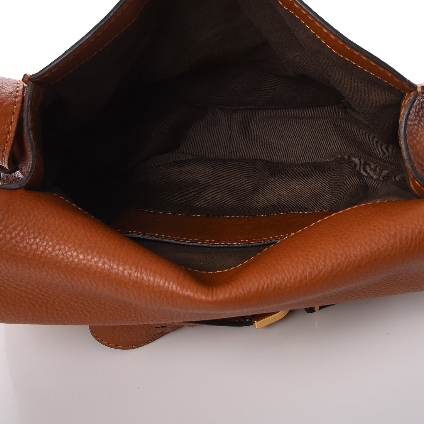 Calfskin Medium Marcie Round Crossbody Bag Tan