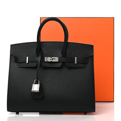 Hermes Epsom Birkin Sellier 25 Black 9 of 9