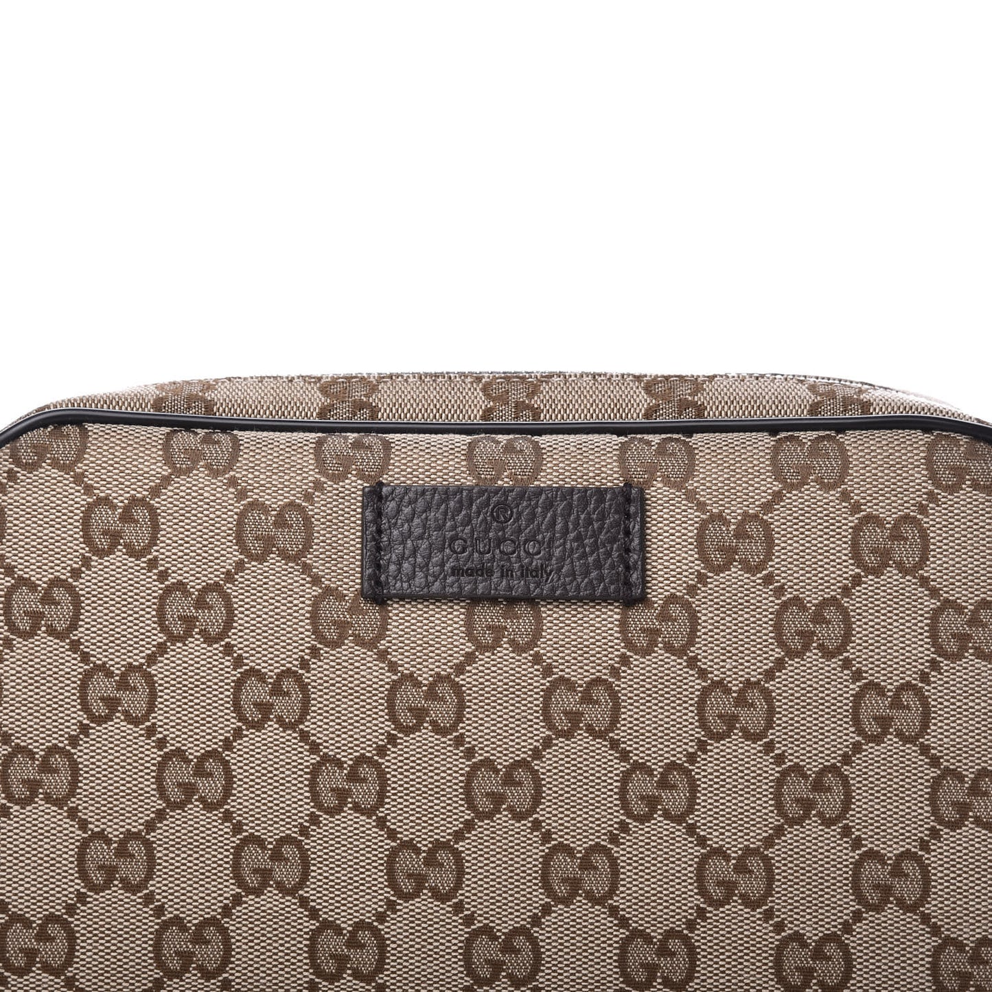 Monogram Belt Bag Dark Brown
