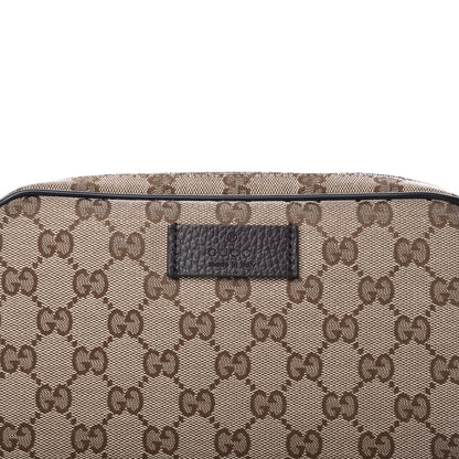 Gucci Monogram Belt Bag Dark Brown 10 of 10
