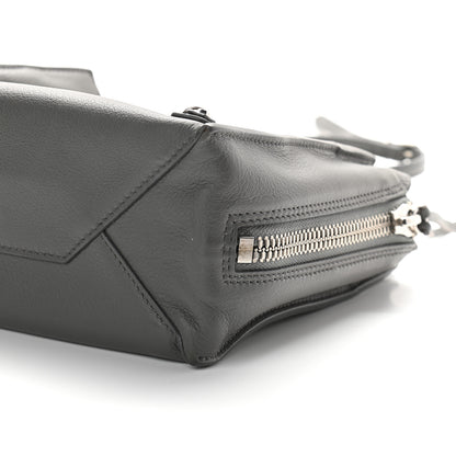 Balenciaga Calfskin Papier Mini A4 Zip Around Tote Gris Metal 9 of 9