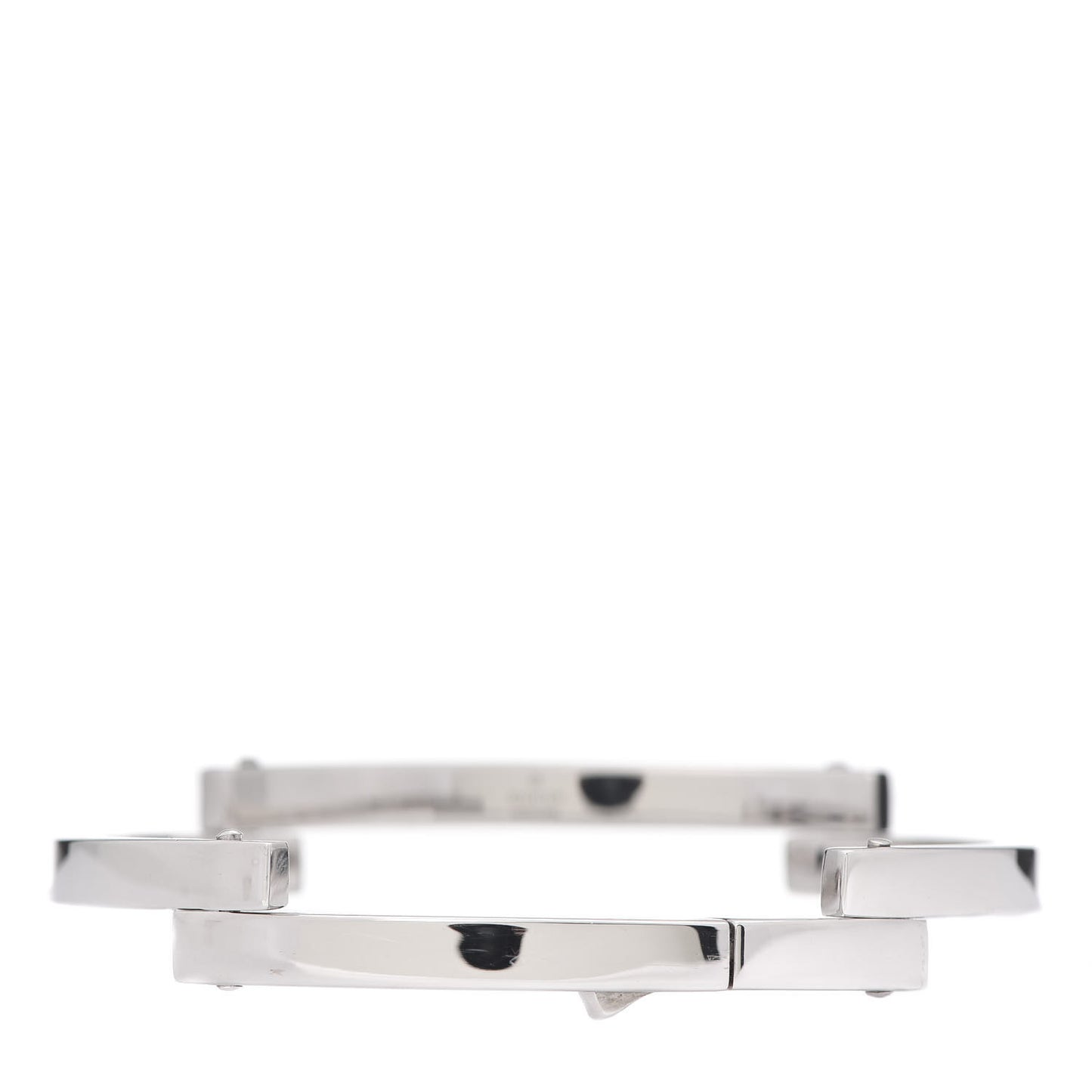 Sterling Silver Logo Bar Bracelet