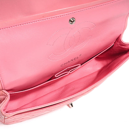 Chanel Lambskin Quilted Medium Double Flap Light Pink 5 of 8