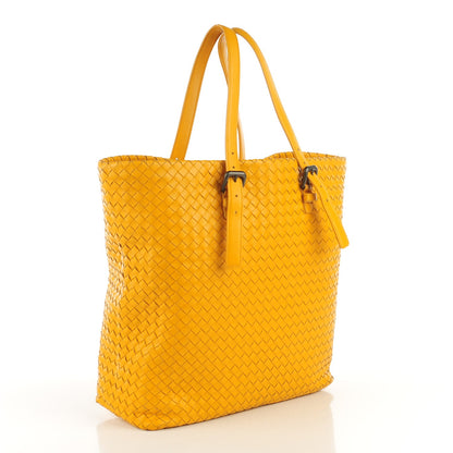 Bottega Veneta Nappa Intrecciato Large Seamless Tote Sapphire 3 of 8