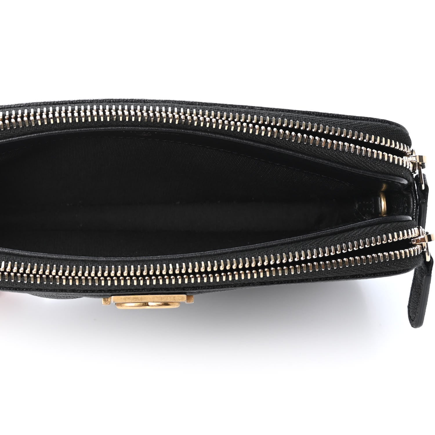 Chanel Caviar Quilted Small Boy Clutch With Chain Black 5 of 5