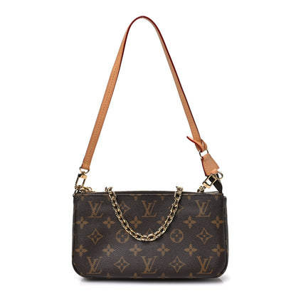 Louis Vuitton Monogram Chain Pochette Accessories 1 of 9