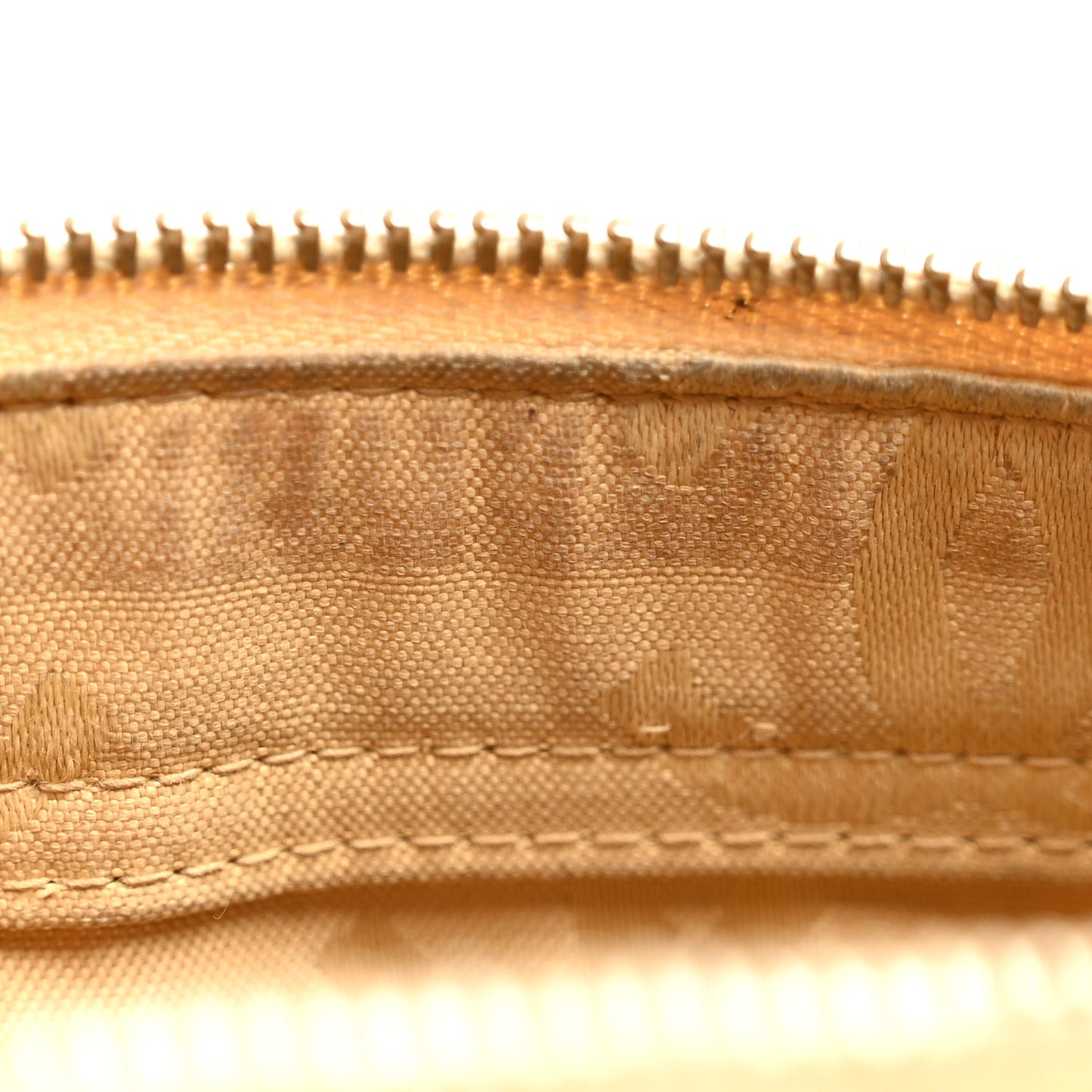 Woven Straw Camellia Print Shoulder Bag Gold