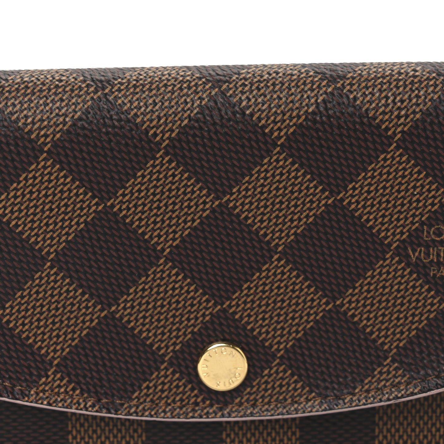 Damier Ebene Caissa Wallet Rose Ballerine