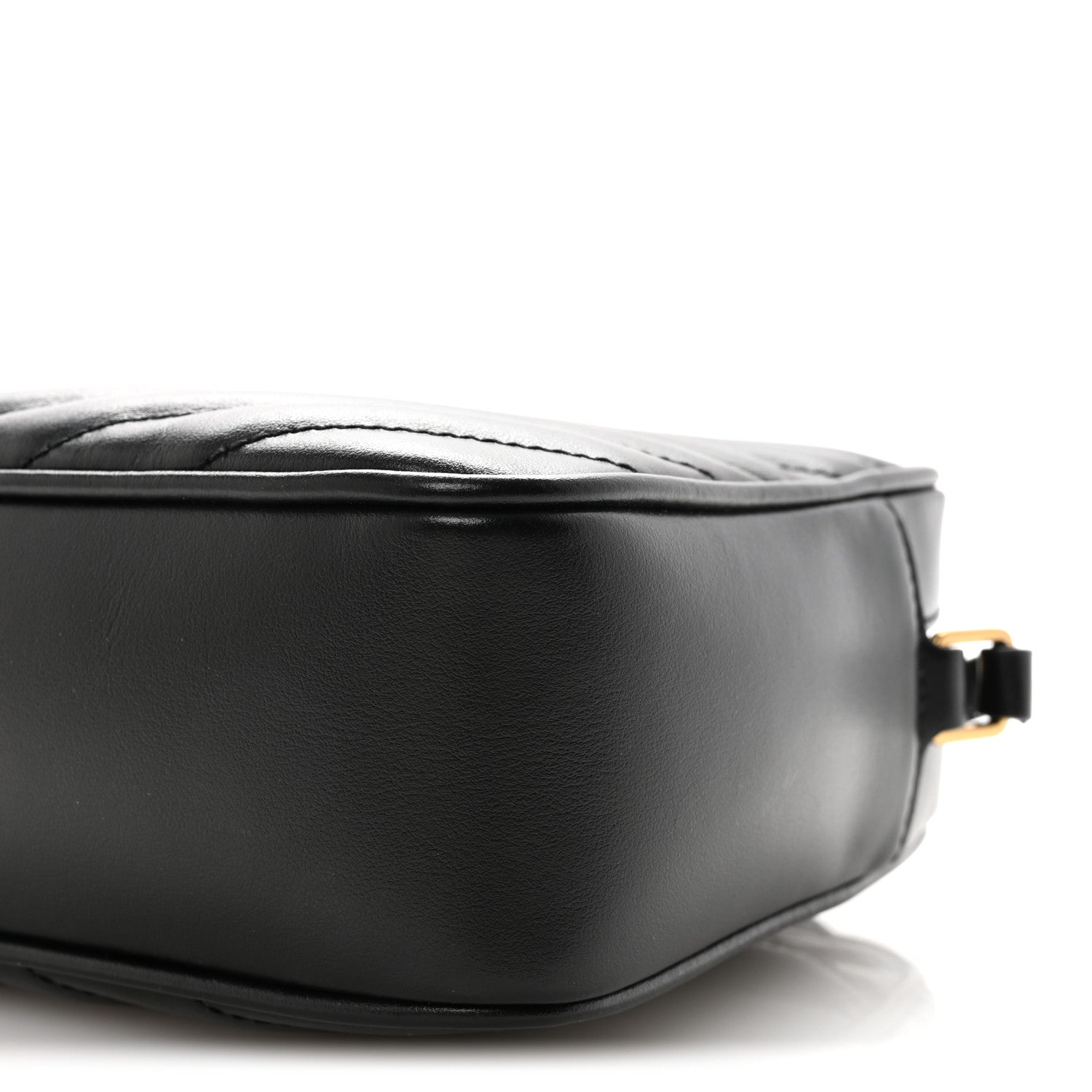 Saint Laurent Calfskin Matelasse Monogram Lou Camera Bag Black 9 of 10