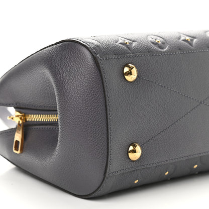 Louis Vuitton Empreinte Studded Montaigne BB Gris Silver 4 of 7