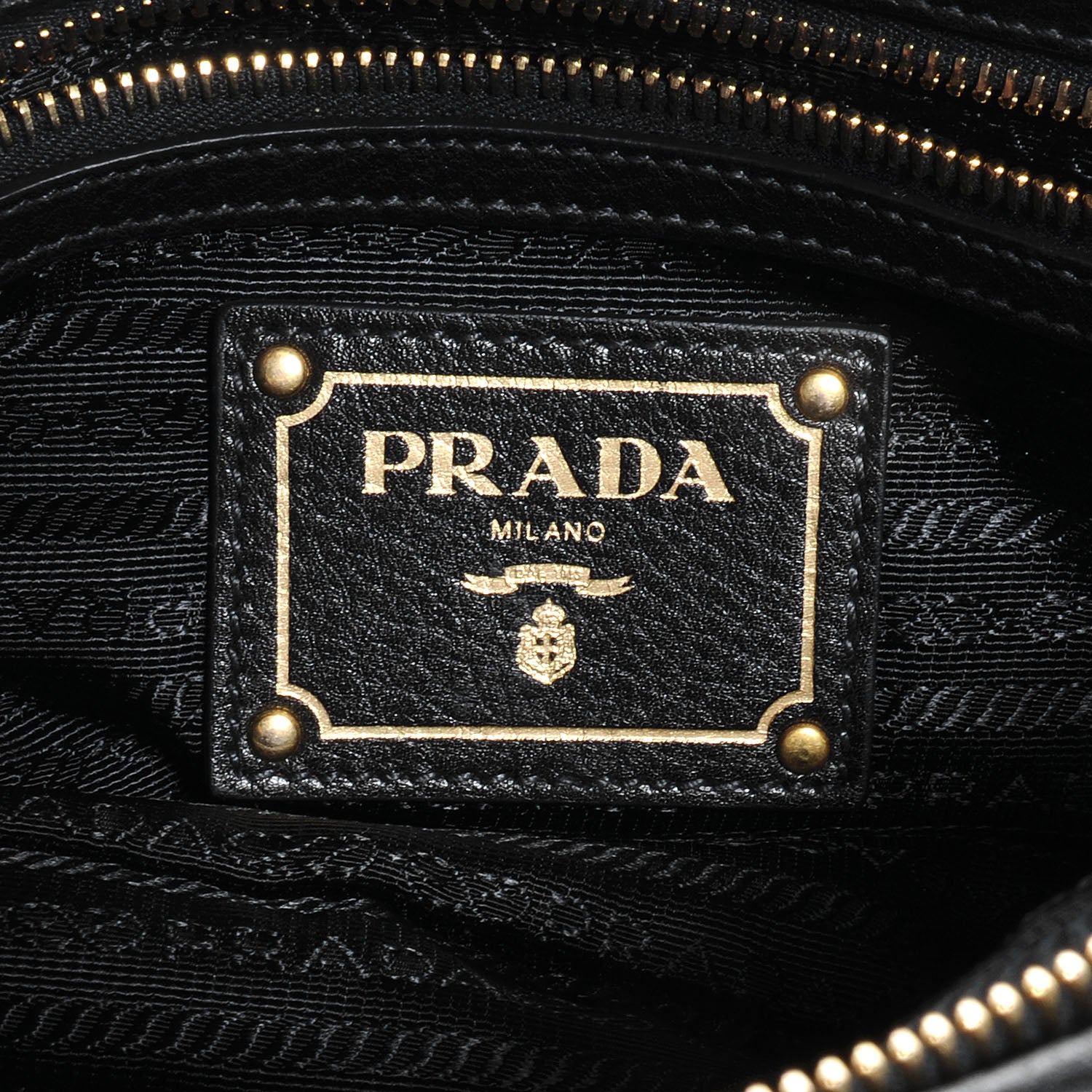Prada Tessuto Nylon Shopping Satchel Black 6 of 9