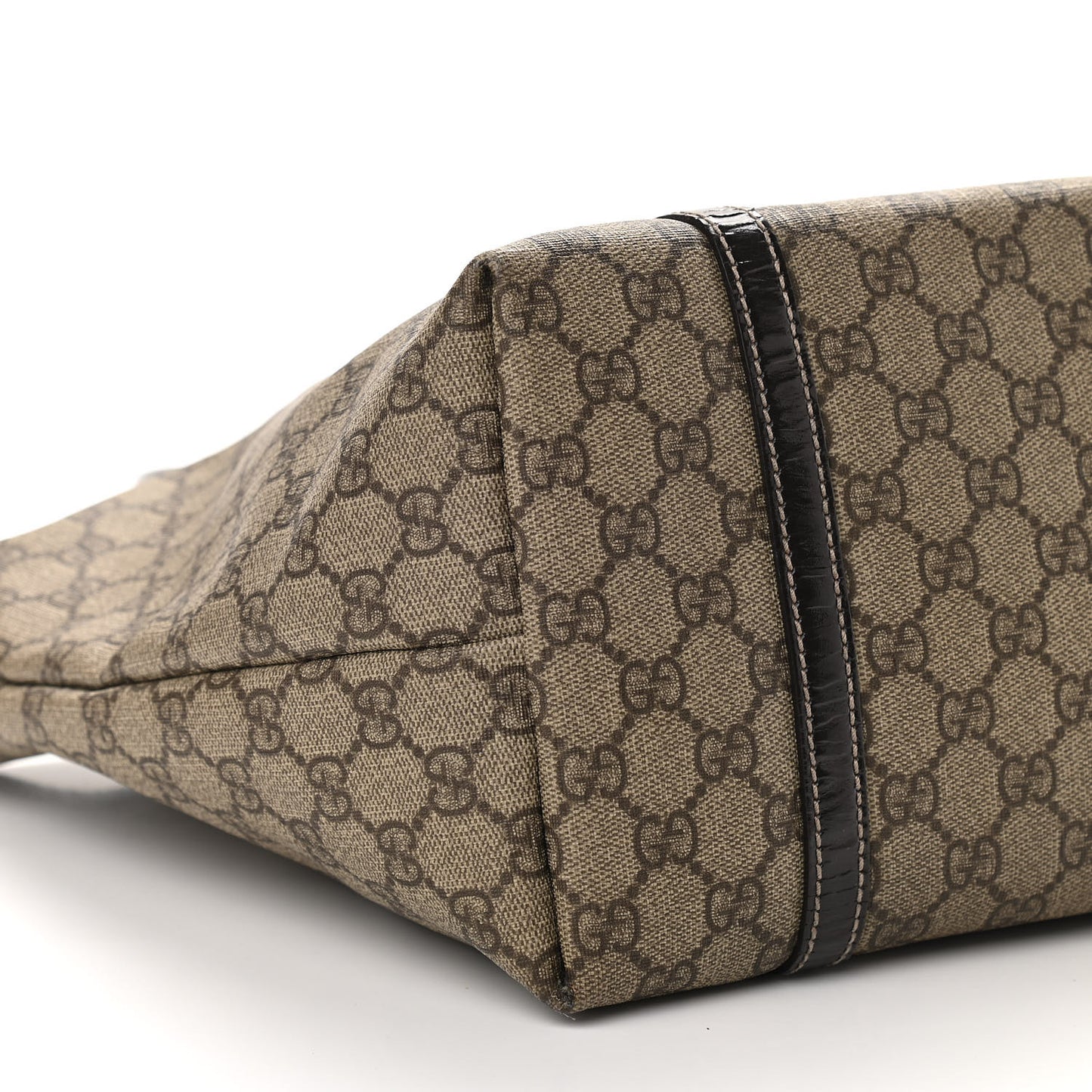 GG Plus Monogram Large Joy Tote Dark Brown