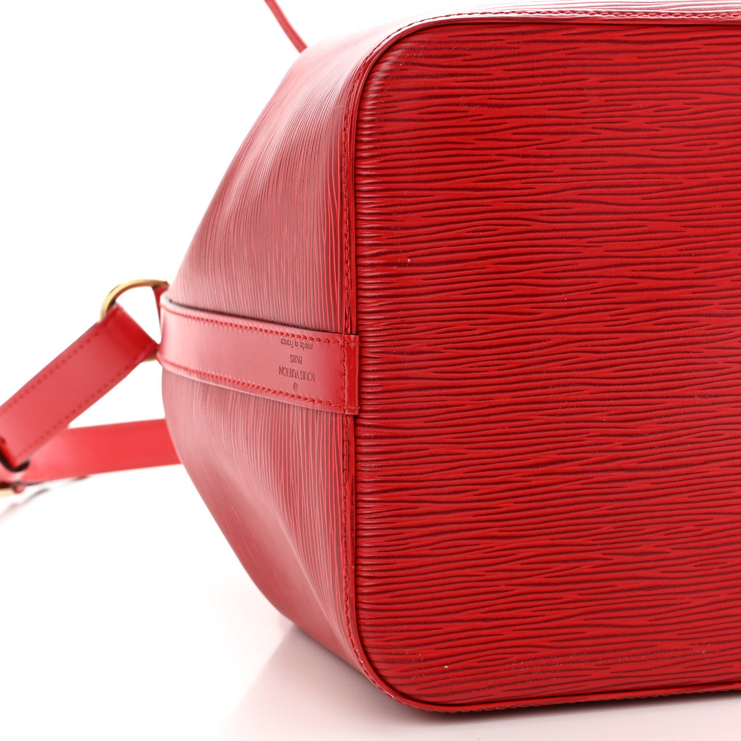 Louis Vuitton Epi Petit Noe Castillan Red 8 of 12