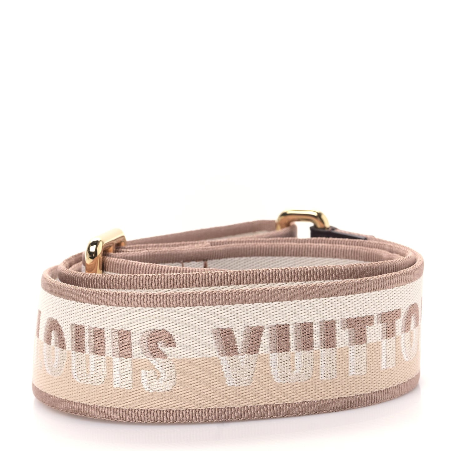 Jacquard Speedy Bandouliere 20 Shoulder Strap Beige Brown
