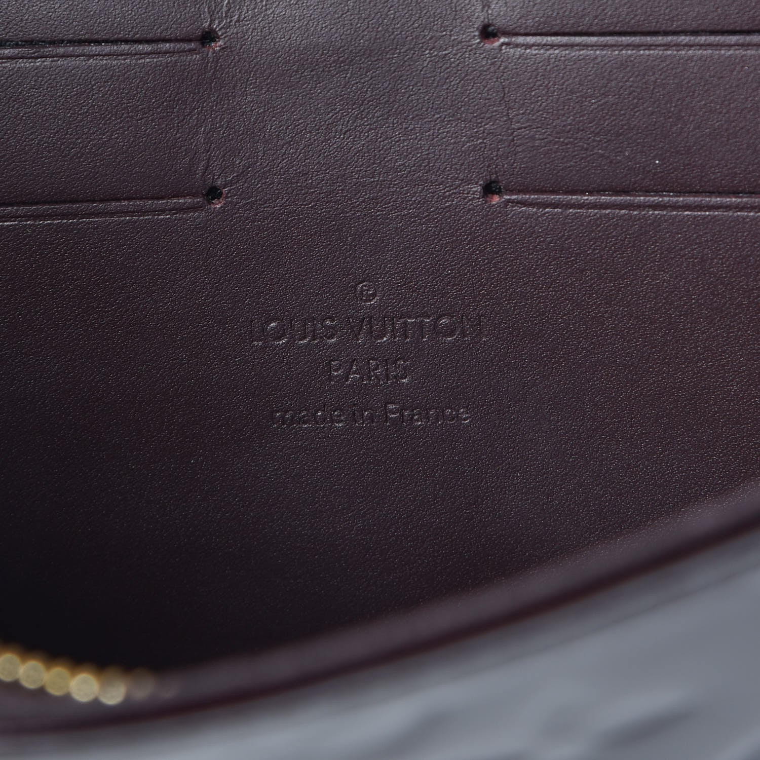 Louis Vuitton Vernis Rossmore MM Amarante 8 of 8
